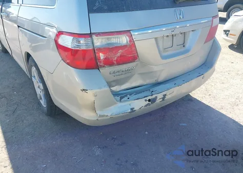 2006 Honda Odyssey Touring from USA, damaged, VIN 5FNRL388X6B122708